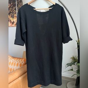 Club Monaco Wool Sweater Dress w/Back Bows